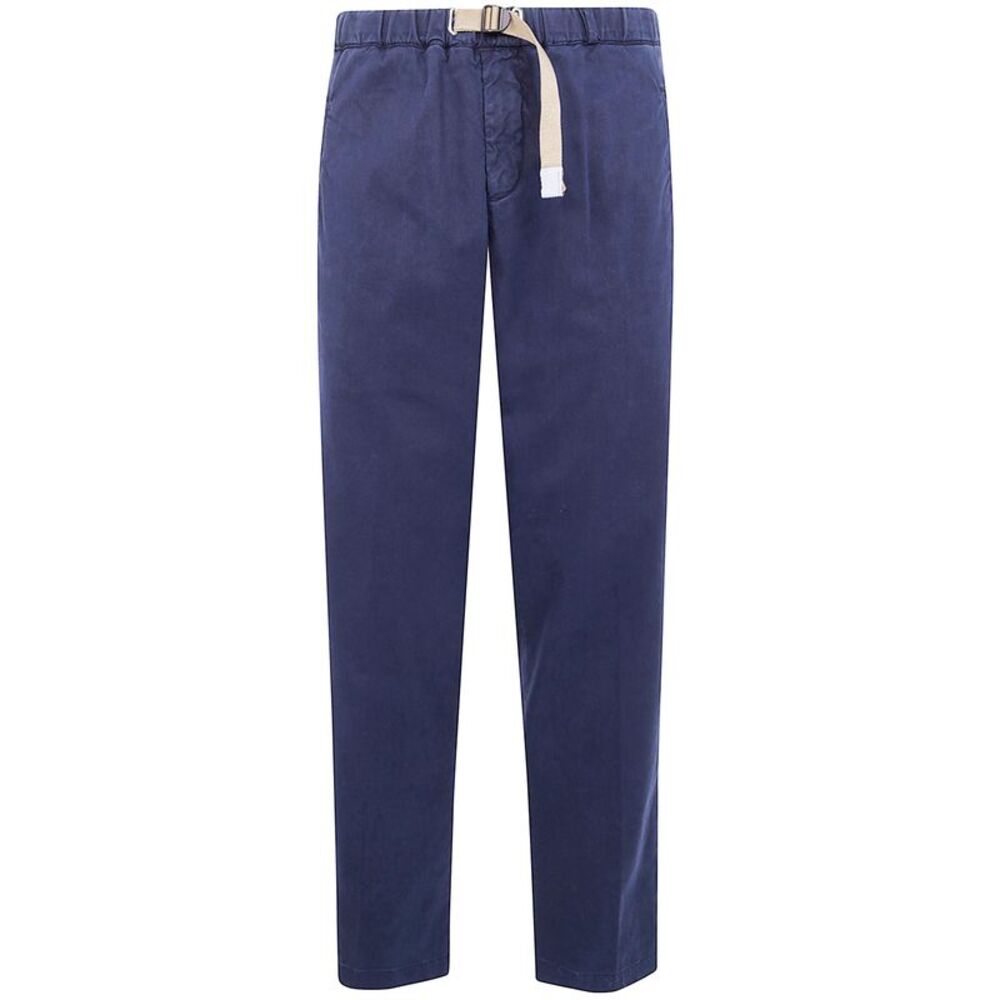 White Sand Men Long Classic Trousers